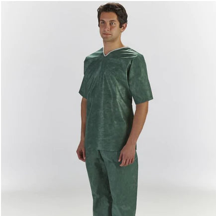 Graham Medical Products - Scrub Pants 4 to 5X-Large Dark Green Unisex - 78684