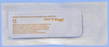 Alcon Suture with Needle Nonabsorbable Uncoated Green Suture Braided Polyester Size 5-0 18 Inch Suture Double-Armed 7.9 mm Length 1/4 Circle Scleral Side Cutting Needle - 8065189611