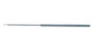BR Surgical BR Surgical Ear Curette Billeau Single-ended Round Knurled Handle 3 X 5 mm Tip Straight Sharp Teardrop Wire Loop Tip - WG44-18001