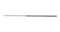 BR Surgical - Ear Curette Billeau 6-1/2 Inch Length Round Knurled Handle 3 X 5 mm Tip Flexible Oval Loop Tip - WG44-18001