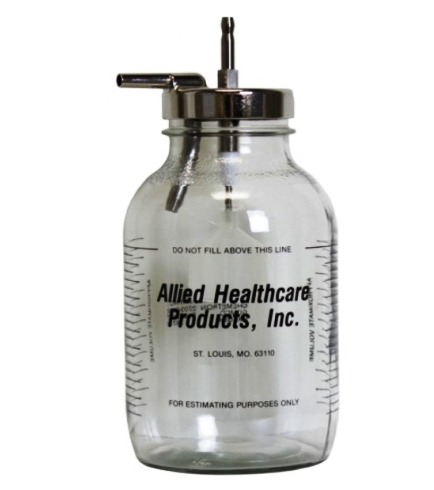 Allied Healthcare Gomco Aspirator Collection Bottle - 01-90-3489