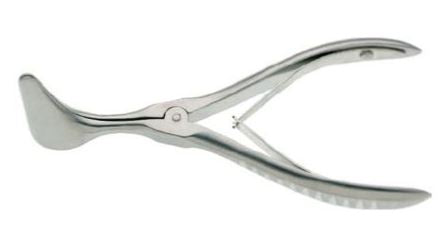BR Surgical BR Surgical Nasal Speculum Killian 5-1/8 Inch Stainless Steel Reusable 90 mm Blades - BR46-12090