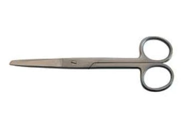 BR Surgical - Dressing Forceps 5-1/2 Inch Length Floor Grade Stainless Steel Thumb Handle Serrated Tips - FG10-10214