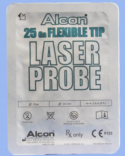 Alcon PROBE, LASER FLEXIBLE TIP STRT25G (6/BX) - 8065751114