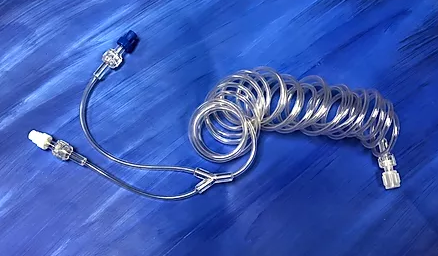 LINE, INJECTION MRI COILED