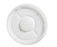 Culinary Depot Inc LID, F/TUMBLER TRANSLUCENT PLAS DISP W/STRAW SLOT (1000/CS) - DXTT58