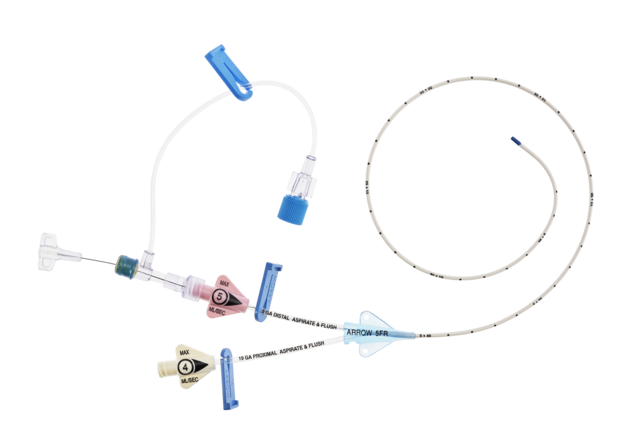 Arrow International PICC KIT, CATHETER CENTRAL VENOUS 2LUMEN 5FR 50" (5/CS) - CDC-35052-HPK1A