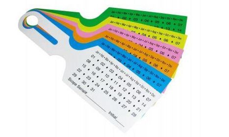 Healthmark Industries HangTimeKit Pre-Printed Label Advisory Label Calender Dates Multicolor - 403225 HTKP