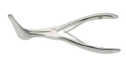BR Surgical BR Surgical Nasal Speculum Cottle 5-3/4 Inch Stainless Steel Reusable 90 mm Blades - BR46-12490