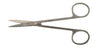 BR Surgical BR Surgical Dental Scissors Wagner 4-3/4 Inch Length Surgical Grade Stainless Steel NonSterile Finger Ring Handle Straight Sharp/Blunt - BR08-82612