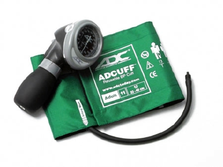 American Diagnostic Corp Diagnostix Aneroid Sphygmomanometer Palm Style Hand Held 1-Tube Adult Size - 703-9CGR