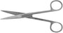 BR Surgical - Operating Scissors 5-1/2 Inch Length Surgical Grade Stainless Steel Finger Ring Handle Curved Sharp Tip / Sharp Tip - BR08-12114
