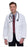 Landau Uniforms - Lab Jacket White Size 44 Hip Length Reusable - 3200WWYSZ44