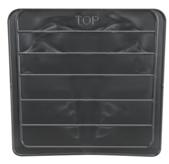 Super-Size AkroBins - Bin Width Divider 9 Inch Black Polypropylene - 41287