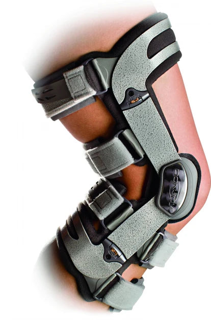 OA Adjuster 3 Lateral - Knee Brace X-Small D-Ring / Hook and Loop Strap Closure 13 to 15-1/2 Inch Thigh Circumference Left Knee - 11-1593-1