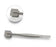 PANTek Technologies - Specimen Forceps 6-1/2 Inch Length Stainless Steel NonLocking Thumb Handle Straight 7/8 Inch Wide Paddles - AB042