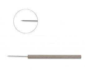 PANTek Technologies - Teasing Needle 5-1/2 Inch, With Wooden Handle, Standard Grade, Straight Tip - AD011