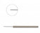 PANTek Technologies LLC Teasing Needle 5-1/2 Inch, With Wooden Handle, Standard Grade, Straight Tip - AD011