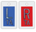 Wolf X-Ray Identifier X-Ray Marker Left and Right Marker Set 1/2 Inch With No Initials - 50174