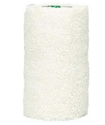 Andover Coated Products CoFlex NL Cohesive Bandage 1 Inch X 5 Yard Standard Compression Self-adherent Closure White NonSterile - 5100WH