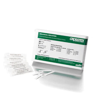 Crosstex - Sterilization Biological Indicator Strip EO Gas / Dry Heat 1-1/2 Inch - BG-104