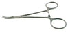 BR Surgical - Hemostatic Forceps Halsted 8-1/4 Inch Length Surgical Grade Stainless Steel NonSterile Ratchet Lock Finger Ring Handle Straight - BR12-22021