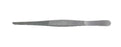 BR Surgical BR Surgical Dressing Forceps 7 Inch Surgical Grade Stainless Steel NonSterile NonLocking Thumb Handle Straight Serrated Tips - BR10-10218