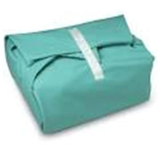 Encompass - Sterilization Wrap Jade Green 24 X 24 Inch Dual Layer Cotton / Polyester Steam / EO Gas - 26184-024