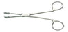 BR Surgical BR Surgical Face Lift Forceps D'Assumpcao 6-1/4 Inch Surgical Grade Stainless Steel NonSterile NonLocking Ring Handle One Tip Flat One Tip Curved Dissected Facial Flaps - BR38-20216