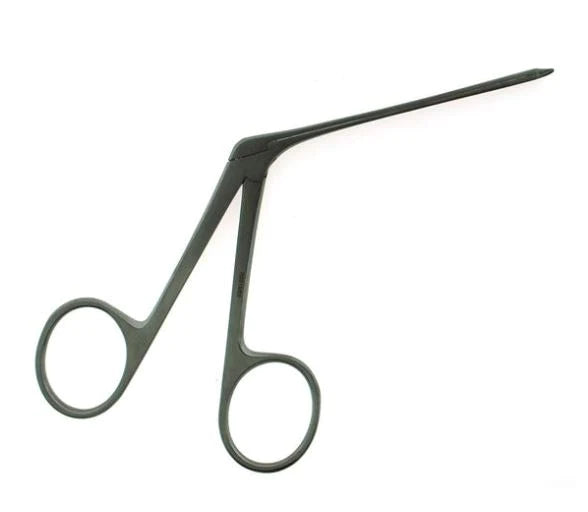 BR Surgical - Micro Ear Scissors Bellucci 80 mm Surgical Grade Stainless Steel NonSterile Finger Ring Handle - BR44-31040