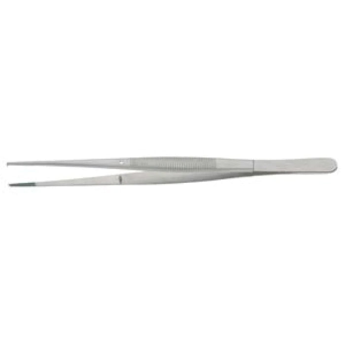 BR Surgical - Tissue Forceps Potts-Smith 8-1/4 Inch Length Surgical Grade Stainless Steel NonSterile NonLocking Thumb Handle Straight 1 X 2 Teeth - BR10-12621