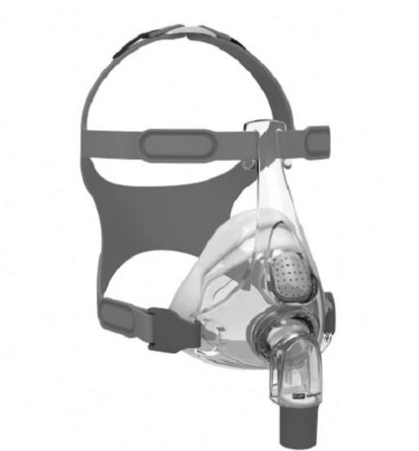 Fisher & Paykel Full Face Mask Simplus Fit Pack With Headgear Adult User Small / Medium / Large Headgear Fastener - 400483FITPACK