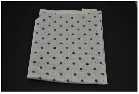 Lew Jan Textile Patient Exam Gown One Size Fits Most Adult Blue / White Print - V61-0100PT