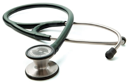American Diagnostic Corp Adscope 601 Cardiology Stethoscope Green 1-Tube 19 Inch Tube Double Sided Chestpiece - 601DG