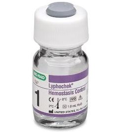 Bio-Rad Laboratories Lyphochek Assayed Control Hemostasis Level 1 12 X 1 mL - 597