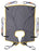 Joerns Healthcare Hoyer Quick Fit Sling Medium 850 lbs. Weight Capacity - NA1009P