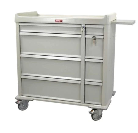 Harloff - Punch Card Medication Cart White - AL600PC