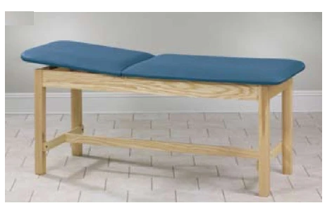 Clinton Industries ETA Classic Series H-Brace Treatment Table Fixed Height 400 Lbs. - 1010-27-3BK/1NT