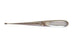 BR Surgical - Bone Curette Spratt 6-1/2 Inch Length Hollow Handle with Grooves Size 00 Tip Straight Oval Cup Tip - BR32-47498