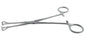 BR Surgical - Intestinal Forceps Babcock 5-1/2 Inch Length Stainless Steel NonSterile Ratchet Lock Finger Ring Handle 6 mm Jaw - BR64-16014