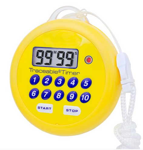 Traceable Flashing Timer