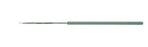 BR Surgical BR Surgical Micro Ear Curette Billeau 6-1/4 Inch Length Single-ended Round Knurled Handle Size 00, 2 mm Tip Straight Sharp Teardrop Wire Loop Tip - BR44-18010