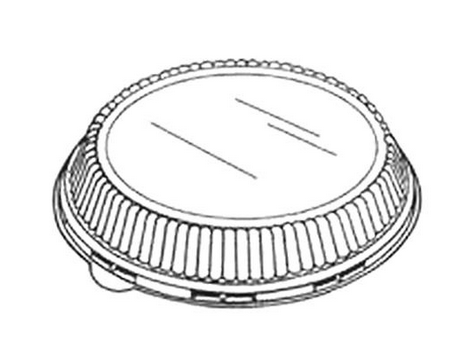 Culinary Depot Inc LID, DOME F/6" PLATE/ BOWL CLR(500/CS) - DX11880174
