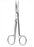 Aesculap - Dissecting Scissors Mayo 5-1/2 Inch Length Surgical Grade Stainless Steel NonSterile Finger Ring Handle Curved Blades Blunt Tip / Blunt Tip - BC554R