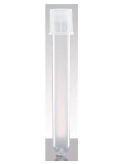 Falcon - Test Tube Round Bottom Plain 17 X 100 mm 14 mL Without Color Coding Dual Position Snap Cap Polystyrene Tube - 352051