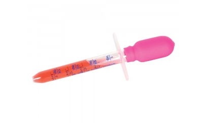 Apothecary Products Spoon-Dropper Medicine Dropper Glass, Straight Tip, 5 mL - 67020