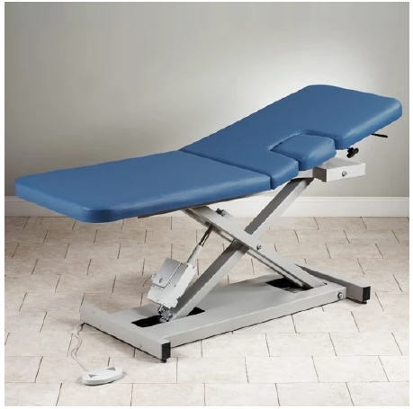 Clinton Industries Open Base Imaging Table with Window Drop Power Height 450 Lbs. - 85200-3DT
