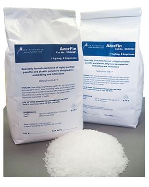 Azer Scientific PARAFFIN, HISTOLOGY AZERFIN 1KG (8/CS) - ES34901