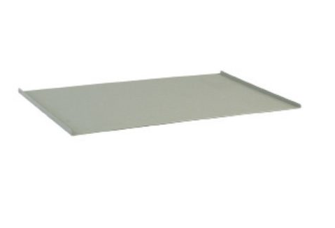 Shelf for single column medical storage cart