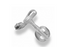Applied Medical Technologies MiniONE Low Profile Balloon Button Gastrostomy Tube 14 Fr. 4.4 cm Silicone - 1-5-1444-I